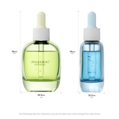 Botol Tetes Serum Kaca Perawatan Wajah Kulit ODM OEM Kebutuhan Pelanggan Cocok untuk Ritel dan Profesional di Industri Kecantikan