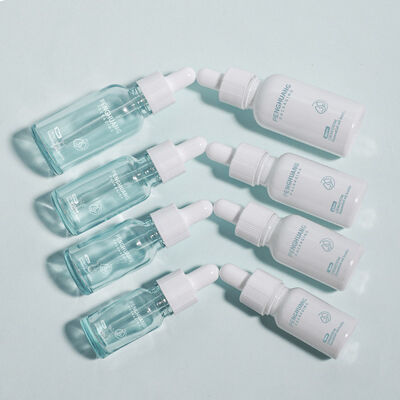 Glass Oil Dropper Glass Bottle Logo Custom Smooth Container Dirancang untuk Minyak Esensial Serum dan Aplikasi Kosmetik