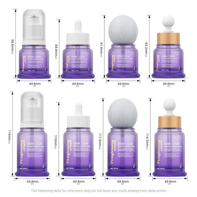 Serum Oil Glass Dropper Bottle Sampel Gratis Dapat Disediakan Solusi Kemasan Untuk Minyak Esensial Serum Dan Cairan Kosmetik