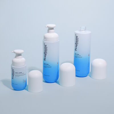 Kemasan Kosmetik Set dengan botol kosmetik kaca topeng emas toples krim botol lotion kemasan yang dapat disesuaikan dan berbagai ukuran