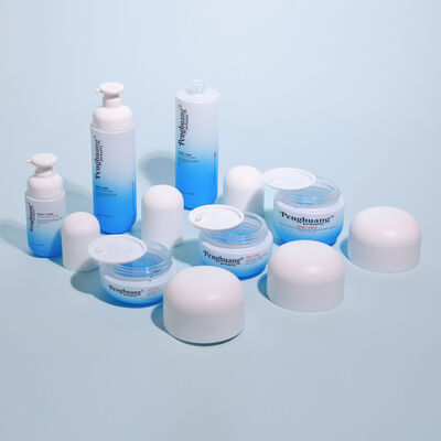 Set Kemasan Kosmetik Kaca Menyediakan Penanganan Permukaan Sablon dengan Logo Kustom dan Personalisasi Warna