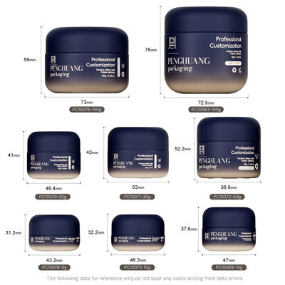 Cream Glass Jars solusi kemasan elegan untuk produk kosmetik dengan tutup sekrup yang aman ideal untuk krim kecantikan dan lotion