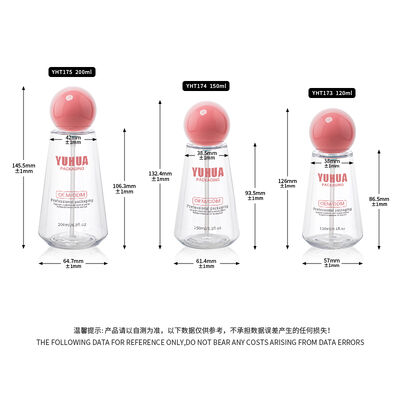 Tinggi 20cm untuk botol semprot PET 500ml menawarkan ukuran leher 20 410 yang kompatibel dengan berbagai pilihan tutup semprot dan pemicu