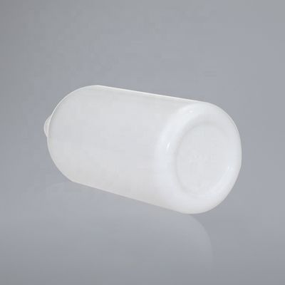 Botol Kaca Penetes Minyak Bulat Putih 200ml Dengan Tutup Penetes Kaca
