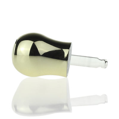 Botol Penetes Kaca Kecil Oval Putih Bening 20ml Untuk Serum Perawatan Kulit