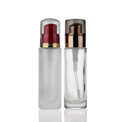 Botol Kaca Ramping 30ml Untuk Kemasan Body Lotion Foundation Cair F073