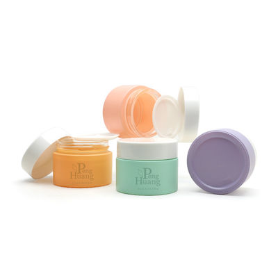 30g 50g Botol Kaca Krim Buram Lukisan Kosong Paket Wadah Kosmetik Hijau