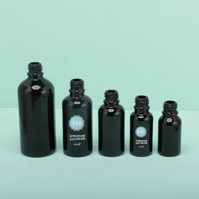 Botol Penetes Minyak Esensial Bambu Hitam Bulat 5ml