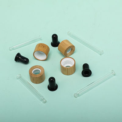 Botol Penetes Minyak Esensial Bambu Hitam Bulat 5ml