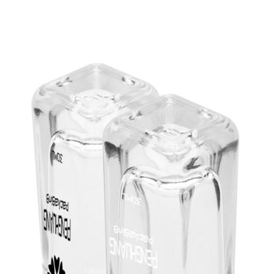 Botol kaca serum 50ml dengan penetes putih