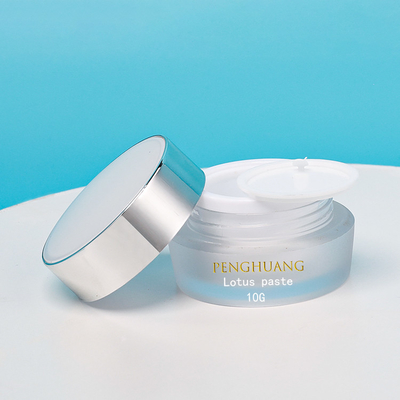 Perawatan Kulit Plastik Akrilik Kosmetik Jars Wadah Kosong Kosong 10g Untuk Lotion
