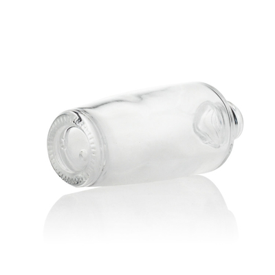30ml Botol Kaca Frost Foundation Dengan Rose Golden Pump