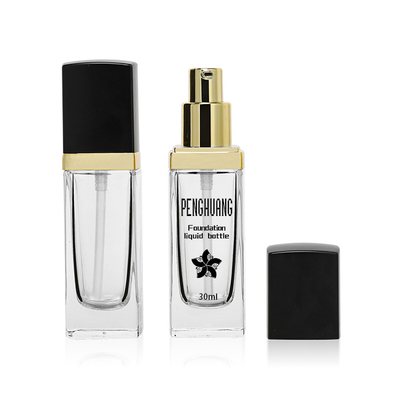 30ml Clear Foundation Bottle Cream Liquid Foundation Wadah Emulsi Botol