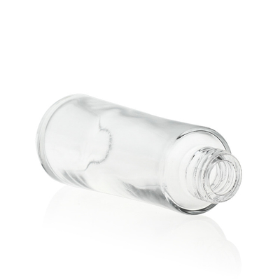 Sablon Botol Alas Bedak Cair 50ml Dengan Tutup Bening