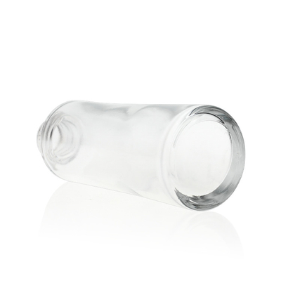 Sablon Botol Alas Bedak Cair 50ml Dengan Tutup Bening