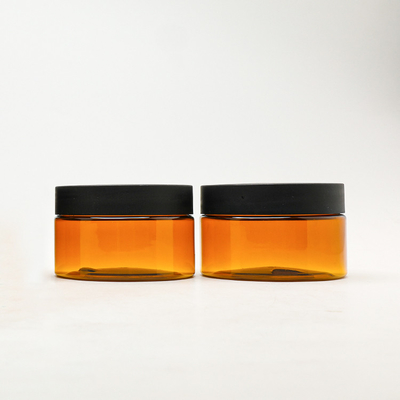 Toples Kemasan Plastik Perawatan Kulit Dengan Tutup Sekrup 100g Toples Krim Kosmetik