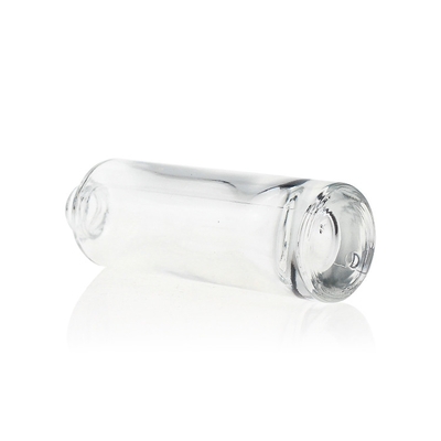 30ml Clear Liquid Foundation Glass Pump Botol Kemasan Kosmetik