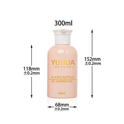 Botol Bulat Plastik 360ml 12oz Dengan Pompa Lotion 28/410