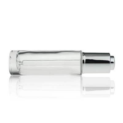 Botol Serum Wajah Penetes Kaca Kosmetik 30ml Botol Bulat Bening