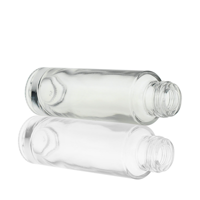 Botol Serum Wajah Penetes Kaca Kosmetik 30ml Botol Bulat Bening