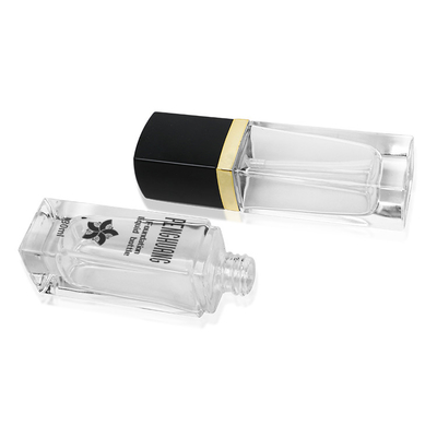 Square 30ml Clear Liquid Foundation Botol Wadah Emulsi Krim