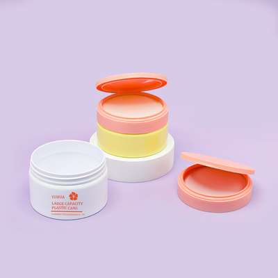 Wadah Jar Plastik Ukuran Besar Dengan Sampel Penutup Flip Tersedia Harga Grosir 180ml 240ml 300ml