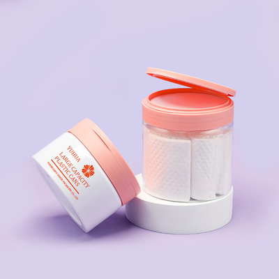 Wadah Jar Plastik Ukuran Besar Dengan Sampel Penutup Flip Tersedia Harga Grosir 180ml 240ml 300ml
