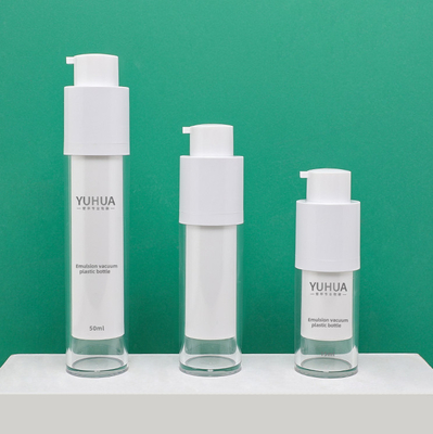 Botol Kemasan Plastik FDA 15ml 30ml 50ml Bentuk Bulat Bening