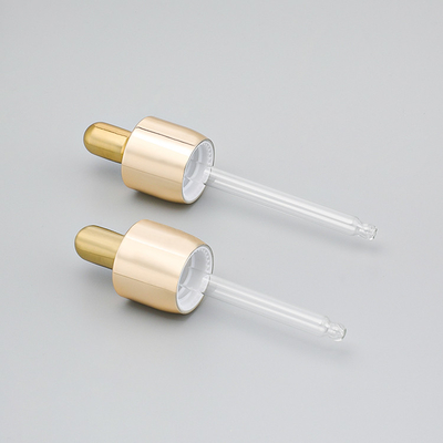 Botol Penetes Serum UV Mewah Dengan Kemasan Emas 1.01oz CE