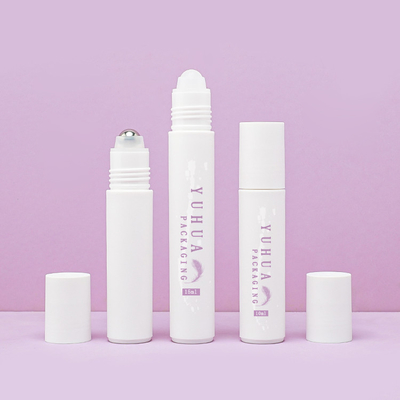 10ml 15ml PP Plastik Roll On Botol Warna Putih Logo Disesuaikan