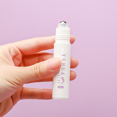 10ml 15ml PP Plastik Roll On Botol Warna Putih Logo Disesuaikan