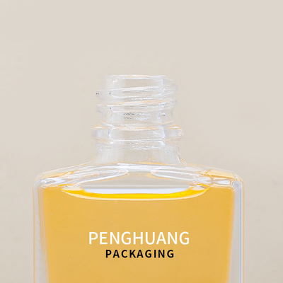 30ml Botol Kaca Kemasan Botol Kaca Bentuk Persegi Dengan Penetes