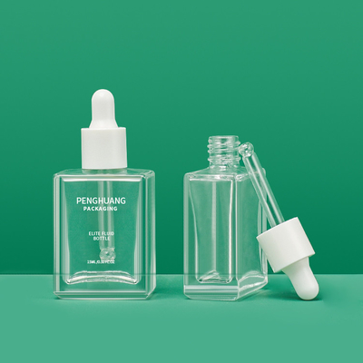 MSDS Rectangle 15ml Serum Botol Penetes Kemasan Minyak Esensi