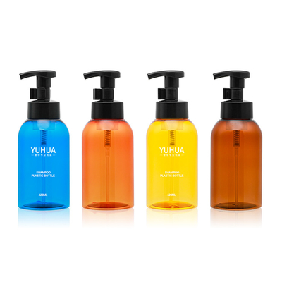 420ml Botol Pompa Plastik Sprayer PCR untuk kemasan Sampo Cuci Tangan