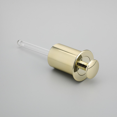 30ml Kaca Serum Tekan Botol Penetes Kerucut Flask Hot Stamping