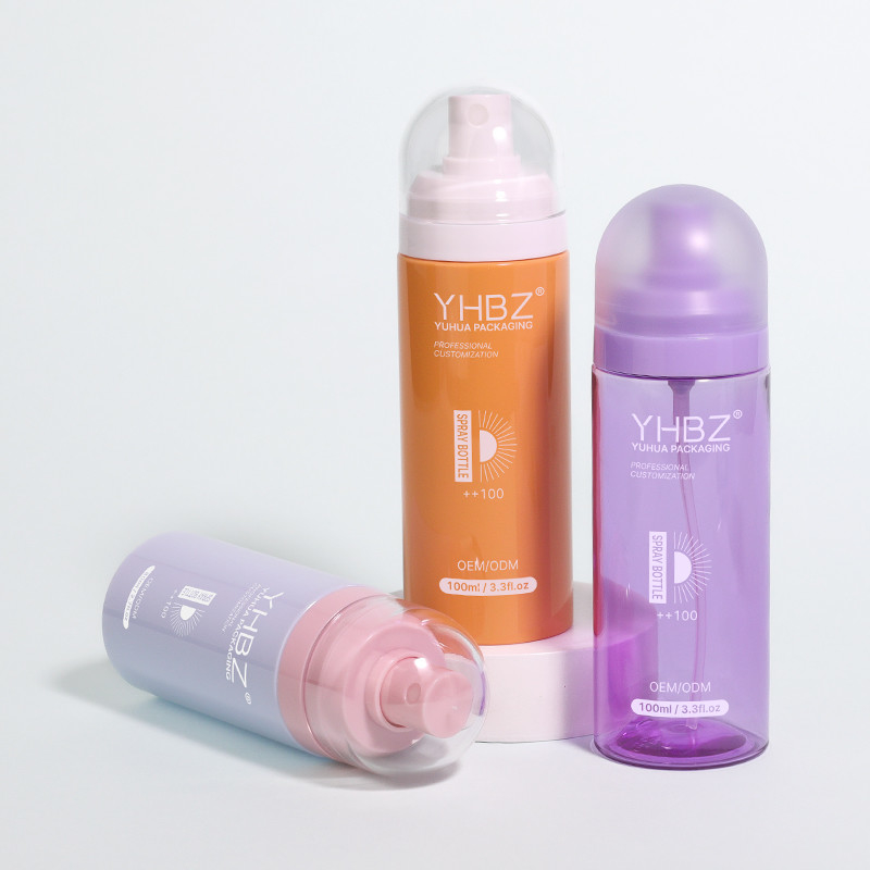 Daur Ulang Moisturizing Setting Fine Mist Spray Botol 80ml 100ml 120ml 150ml Botol Cosmetic Spray