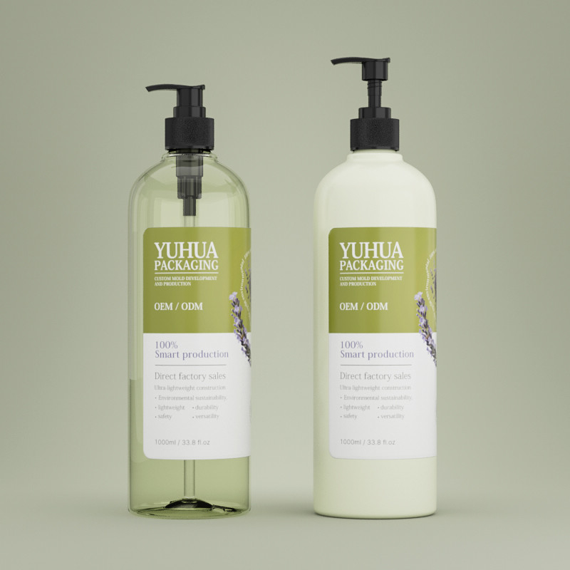 Botol Pompa Bulu Bulat Solusi Utama untuk Shampoo Shower Gel dan Sabun Tangan Cairan