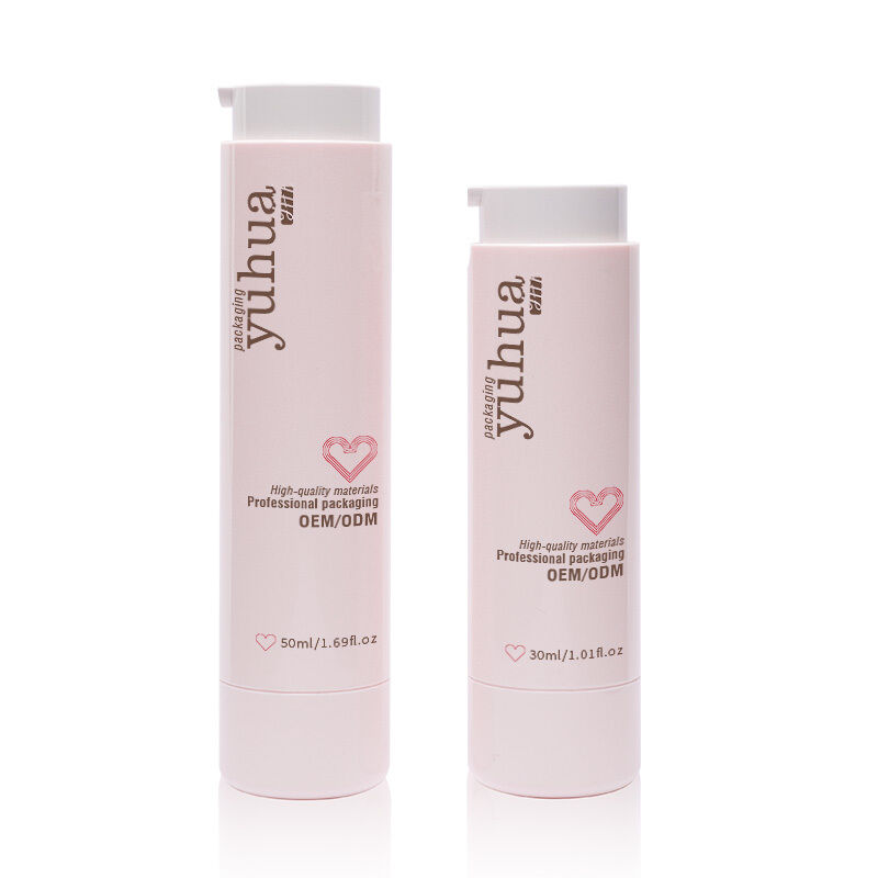 Hot Stamping Botol kemasan kosmetik mewah Kemasan khusus yang dirancang untuk presentasi produk kosmetik dan perawatan kulit