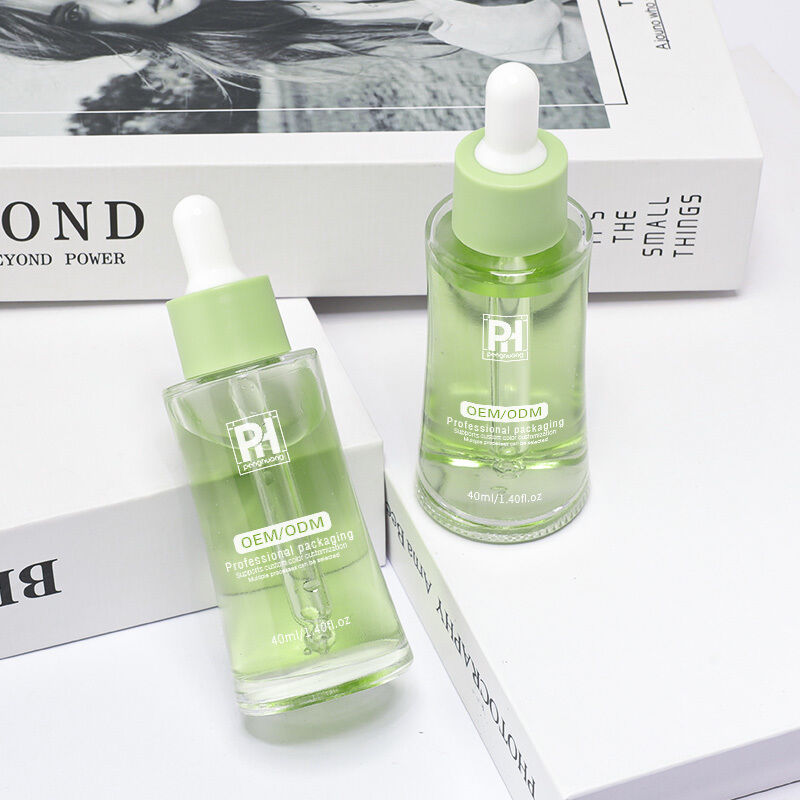 Botol Pipet Serum Kedap Udara Anti Bocor dengan Warna Kustom dan Cetak Logo Cocok untuk Aplikasi Kemasan Kosmetik