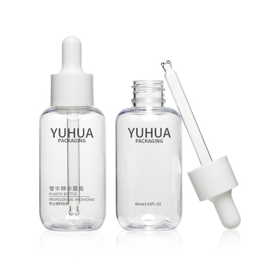 Botol Plastik Minyak Rambut Kosong Botol Minyak Esensial Serum 60ml Botol Penetes