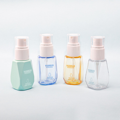 Sunscreen Spray Botol Semprotan Plastik PET Jelas untuk Manfaat Pelembab