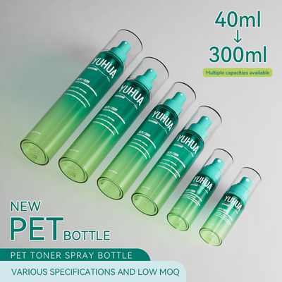 Botol Semprot PET Sablon Sutra dengan Pola Semprot Kabut Halus