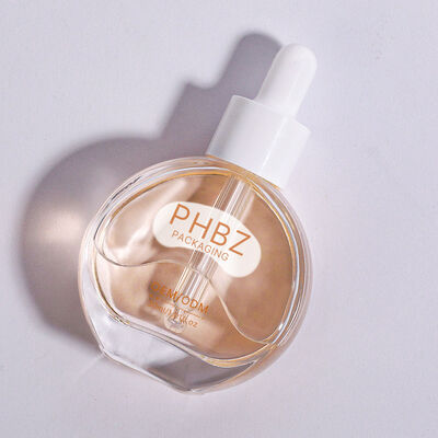 Botol Serum Minyak Bersertifikasi SGS Kapasitas 30ml Sempurna untuk Minyak Esensial Pengemasan Serum Perawatan Kulit Anti Bocor dan Dapat Digunakan Kembali