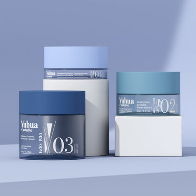 Botol kemasan plastik yang dapat disesuaikan yang dirancang untuk lotion serum toner kosmetik wadah dengan plastik tahan lama dan logo kustomisasi
