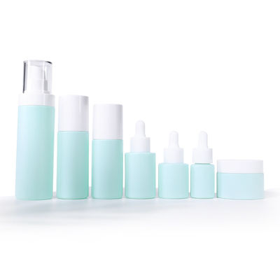 Perjalanan Nyaman Cuci Wajah Botol Mousse Bersih Mewah 15/20/30/40/50/100ml Kemasan Kosmetik Pompa Busa Kaca Semprot Bot