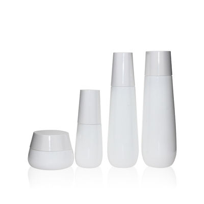 Milk White 50g 100ml 150ml Botol Kaca Opal Kosong Untuk Kemasan Perawatan Kulit