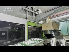 Kemasan Kosmetik Set Tutup Sekrup Warna Bambu Guci Kaca Matte Hitam 50g