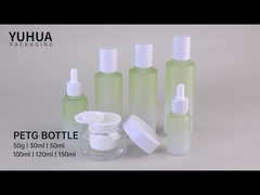 PETG 50ml Botol Serum Kosmetik Logo Disesuaikan Botol dan toples Perawatan Kulit