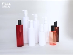 Botol Sampo Bulat PET 200ml 250ml 300ml