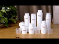 Botol Pompa Vakum Cylinder PP Logo Disesuaikan Untuk Kemasan Kosmetik